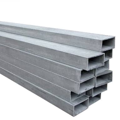 لوله مستطیلی کامپوزیتی FRP/GRP