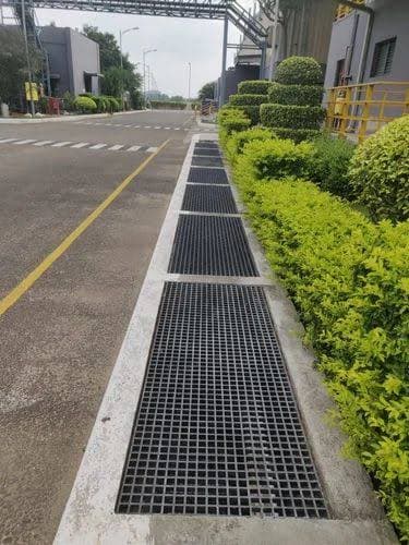گریتینگ کامپوزیتی درپوش کانال FRP/GRP