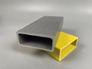 قوطی مستطیل کامپوزیتی FRP/GRP