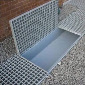 گریتینگ کامپوزیتی درپوش کانال FRP/GRP