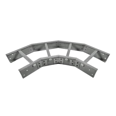 زانویی افقی ۹۰ درجه نردبان کابل FRP/GRP