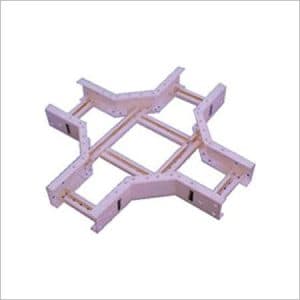 چهارراهی افقی نردبان کابل FRP/GRP