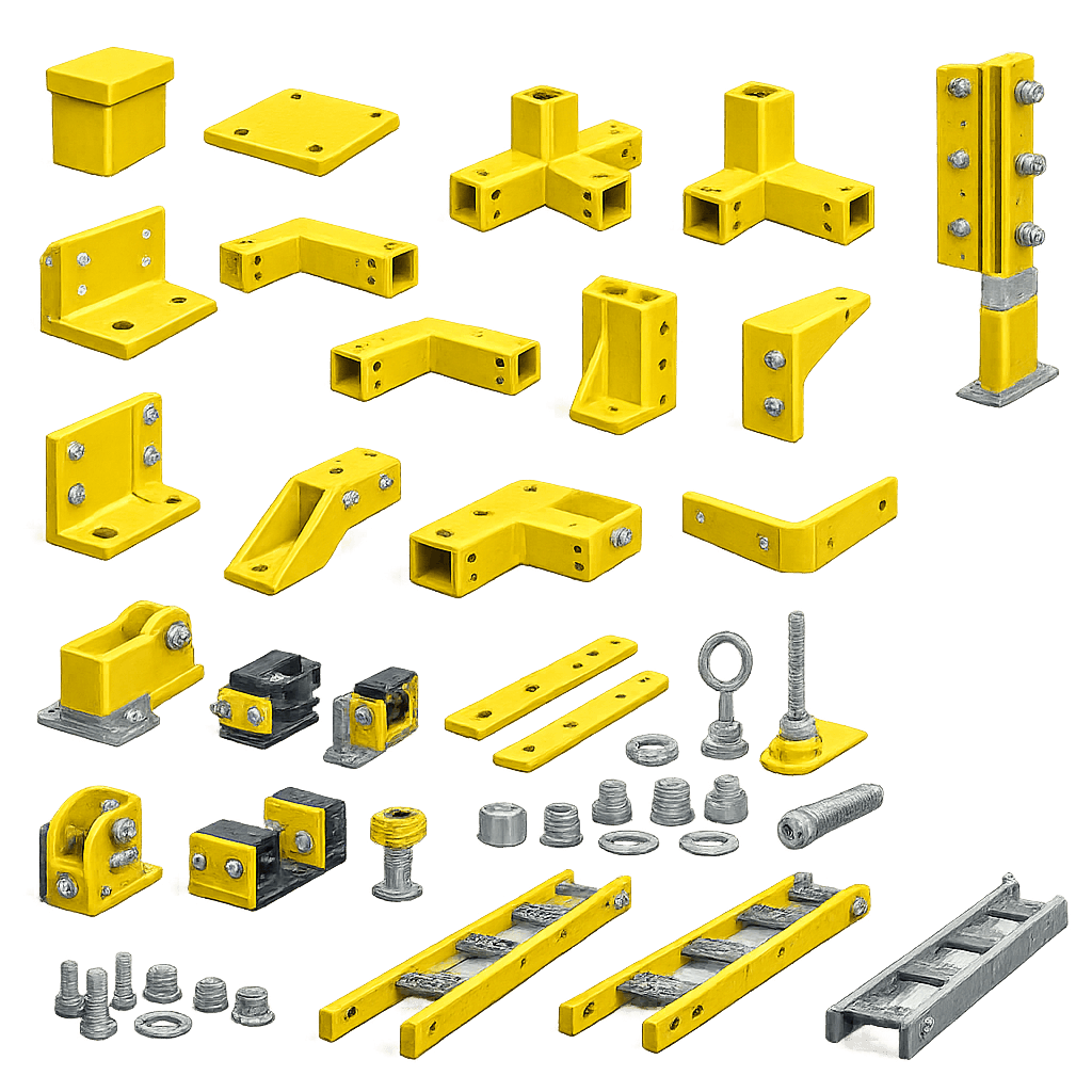 اتصالات و متعلقات -FRP/GRP