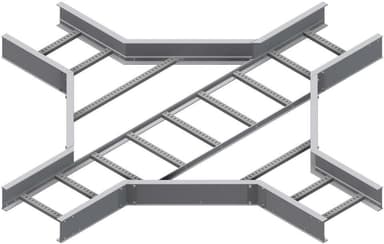 چهارراهی افقی نردبان کابل FRP/GRP