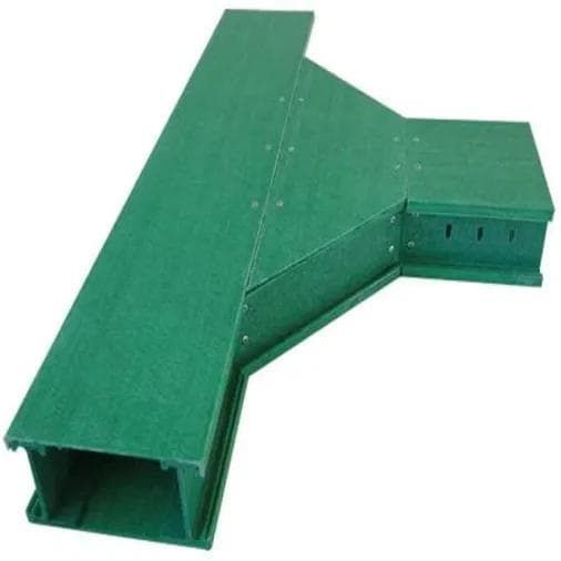 سه‌راهی افقی سینی کابل کامپوزیتی FRP/GRP