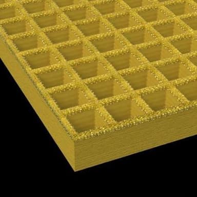 گریتینگ قالبی ضد لغزش FRP/GRP