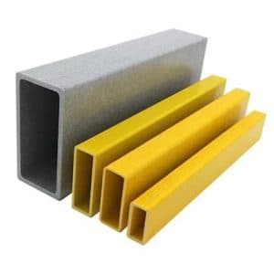 لوله مستطیلی کامپوزیتی FRP/GRP
