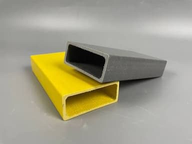 لوله مستطیلی کامپوزیتی FRP/GRP