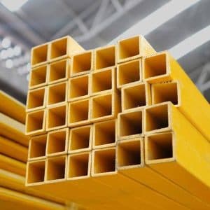 لوله مربعی کامپوزیتی FRP/GRP
