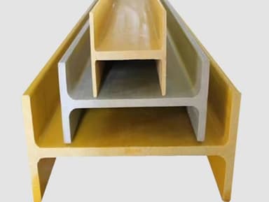 تیر کامپوزیتی H (H Beam)- FRP/GRP