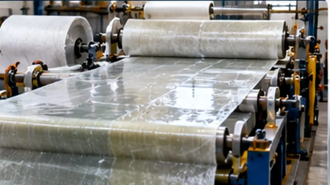 خط تولید پیوسته ورقه فایبرگلاس Continuous lamination