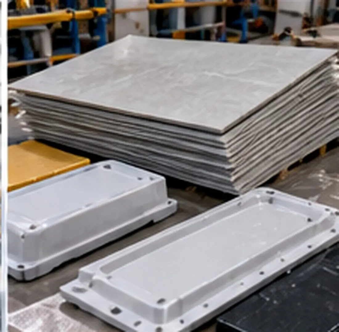 ورق ها و قطعات قالب گیری فشاری SMC Sheet Moulding Compound