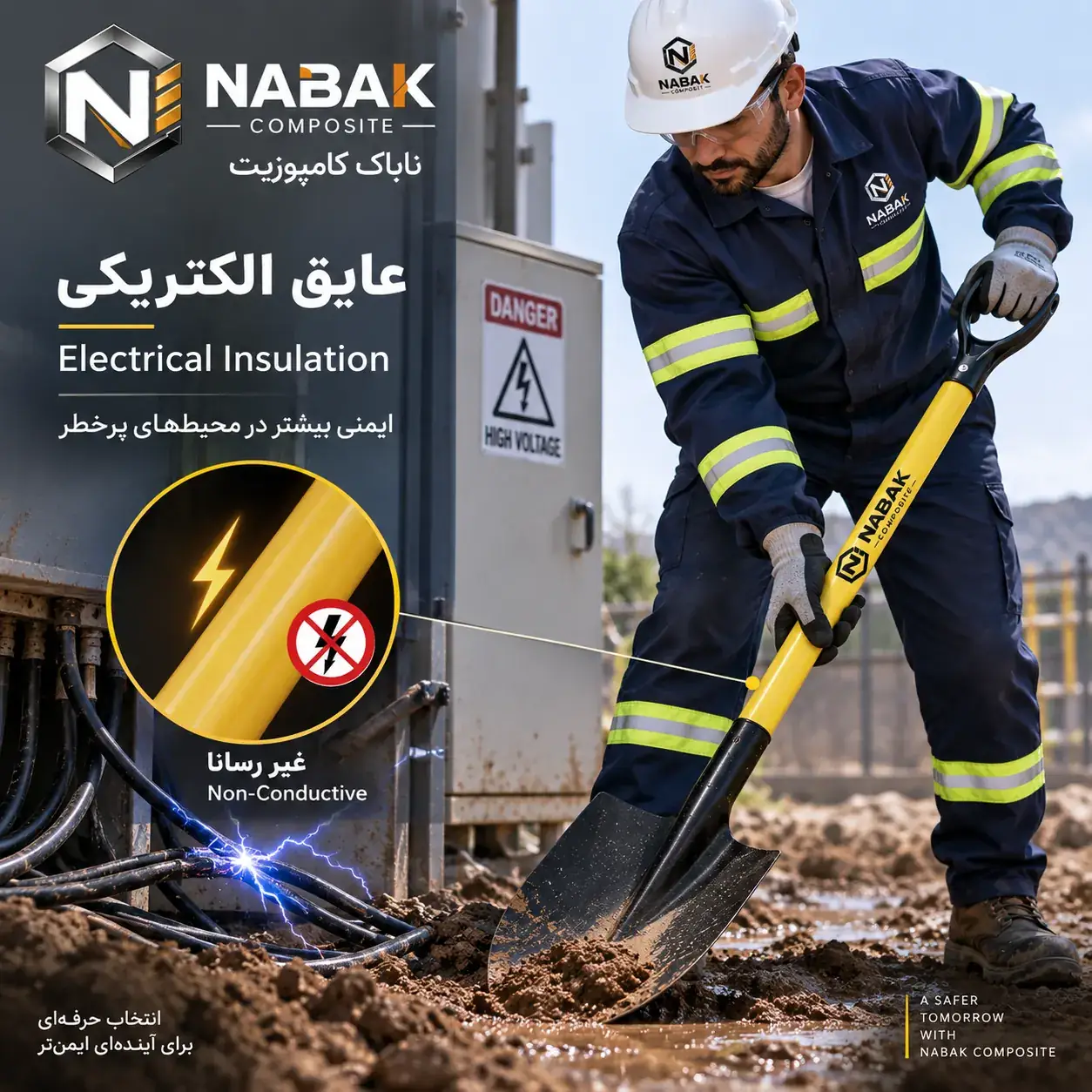FRP electrical insulation cover
